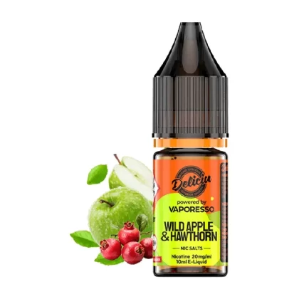 Wild Apple & Hawthorn Deliciu Nic Salt E-Liquid by Vaporesso