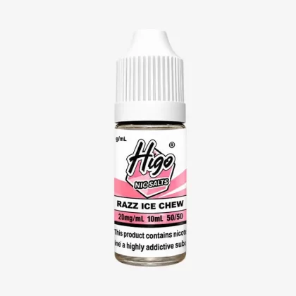 Higo Crystal Razz Ice Chew Nic Salt - 20mg