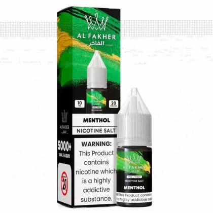 Al Fakher Nic Salt – Al fakher Menthol Nic Salt 10ml