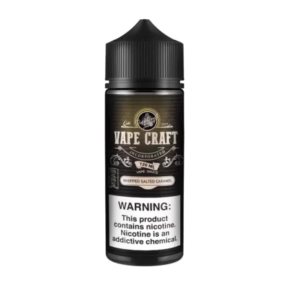 Vape Craft Whipped Salted Caramel Vape e-Liquid 120mL - Vape Product, Vape Product (EA5038)