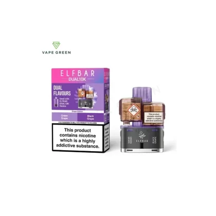 Grape Edition Prefilled Pod by Elf Bar Dual 10K
