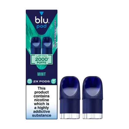 Mint Blu Bar Pods - 20mg - Vape Product