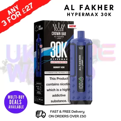 Berry ICE Al Fakher 30K HyperMax Pod Kit