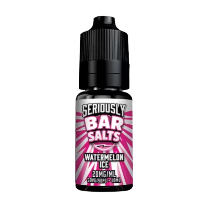 Watermelon Ice Nic Salt by Seriously Bar Salts - 20mg - Vape Product (DD73AE)
