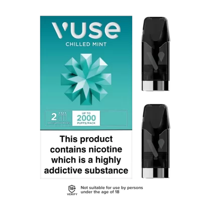 Vuse Pro Pods vPro Chilled Mint - 18mg (Discontinued)