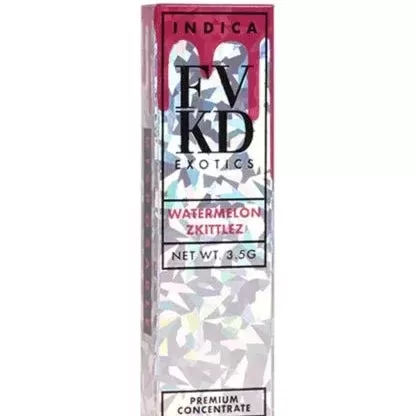 Watermelon Zkittlez FVKD Exotics THC-A Rosin Disposable 3.5G - Ejuicewarehouse