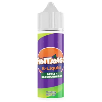 Fantango 50ml Shortfill Vape Juice - Flavour#Apple & Blackcurrant>Cherry & Watermelon>Grape & Mixed Berries>Kiwi & Honeydew>Lemon & Lime>Orange & Mango>Strawberry & Lime>Tropical