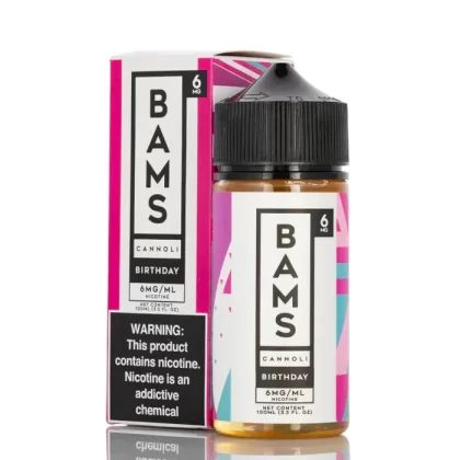 Birthday Cannoli – Bam Bam’s Cannoli – 100mL