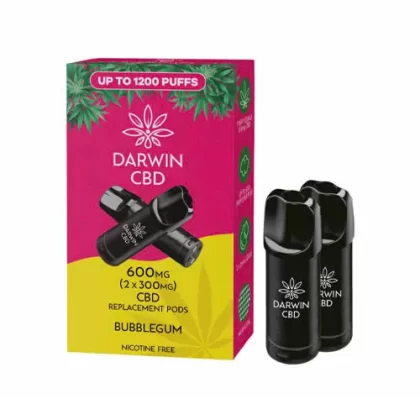 Darwin CBD 600mg Prefilled Pods X2 - Pink Lemonade