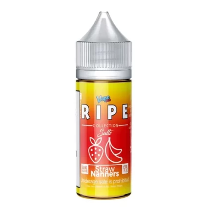 Ripe Collection Salts Straw Nanners eJuice - Vape Product; Vape Product, Vape Product; Vape 100 (9BC3C3)