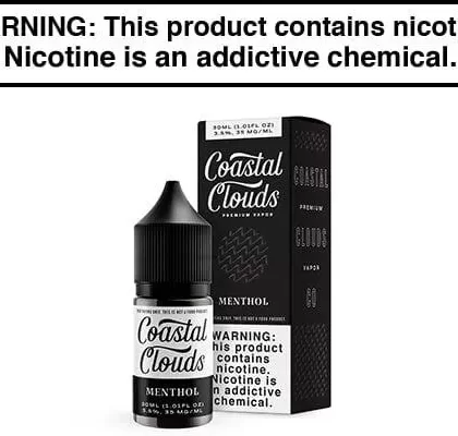 MENTHOL BY COASTAL CLOUDS SALT 30ML - Vapejuice