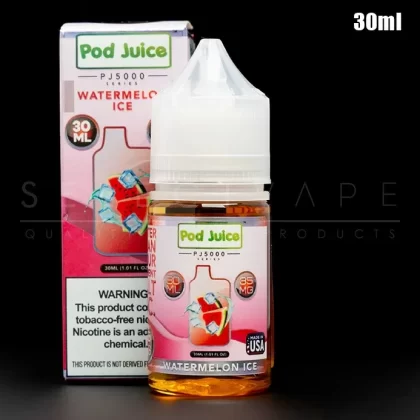 Pod Juice PJ5000 Series – Watermelon Ice Nic Salt 30ml