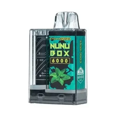 Steam Engine Cool Mint Nunu Box 6000 Disposable Vape