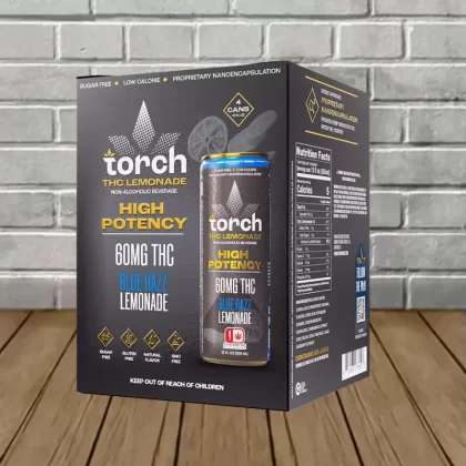Torch High Potency 60mg THC Seltzer 4 pack