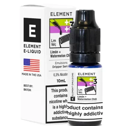 Element Emulsions Limon + Watermelon Chill High VG ELiquid