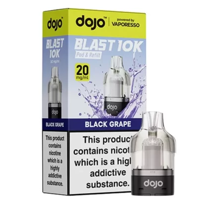 Dojo Blast 10K Black Grape Prefilled Pods by Vaporesso