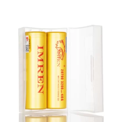 Imren 20700 3200mAh 40A Gold 2 Pack - Vapejuice