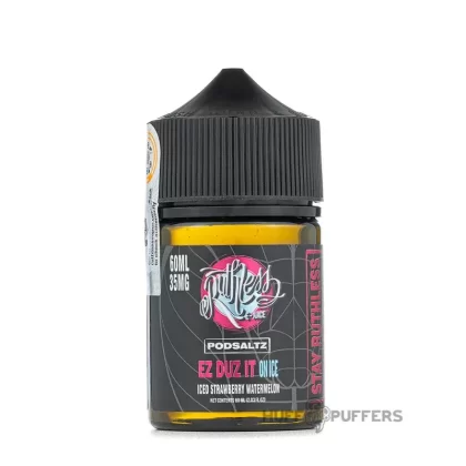 Ruthless Podsaltz – Ez Duz It On Ice 60mL - Nicotine Strength#35mg>50mg