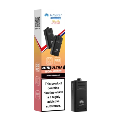 Peach Mango Hayati Mini Ultra Refill Pack - Vapeshop Co