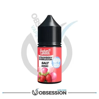Sucker Punch Strawberry Bubblegum Super Cool Salt 30ml