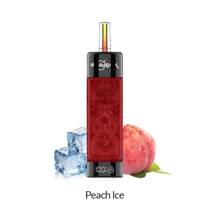 Olit Hookalit X Disposable Vape 20K- Peach Ice 3.5MG (20000 PUFFS)