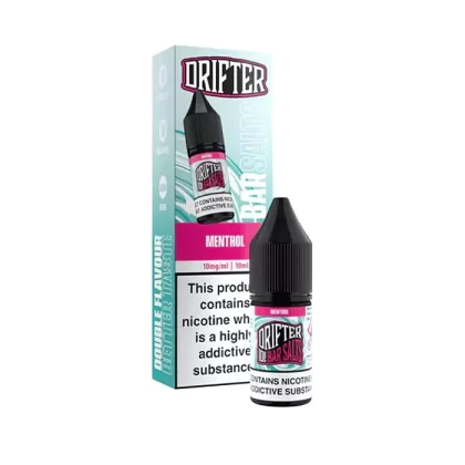 Menthol Nic Salt E-Liquid by Drifter Bar - 10 mg - Medium Strength