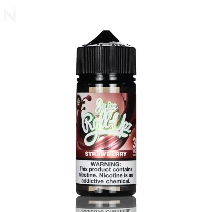 Juice Roll Upz E-Liquid - Strawberry - 100mL - 3mg