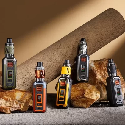 VAPORESSO ARMOUR S 100W - Color#BLACK>SILVER>YELLOW