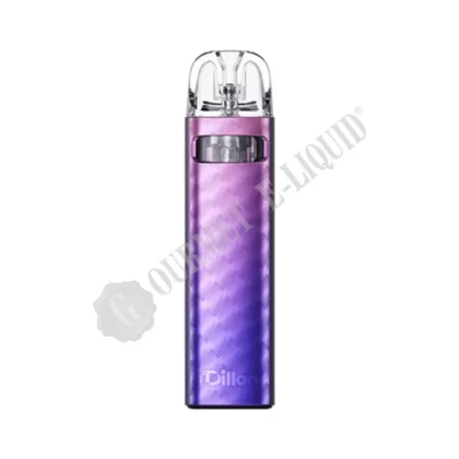 UWELL Dillon EM Pod Kit - Color#Purple Aurora Quarts>Luxury Black Gold>Silver Quarts Fiber