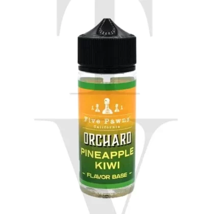 FIVE PAWNS ORCHARD BLENDS – PINEAPPLE KIWI 100ML SHORTFILL E-LIQUID