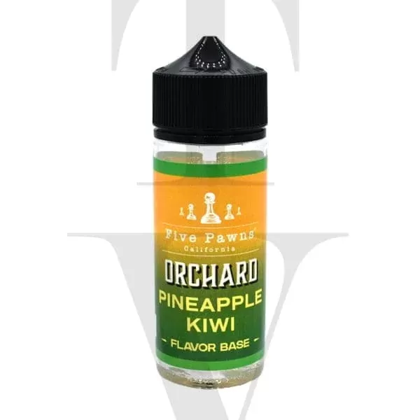 FIVE PAWNS ORCHARD BLENDS – PINEAPPLE KIWI 100ML SHORTFILL E-LIQUID