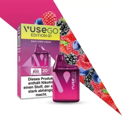 Vuse Go 800 – Berry Blend - Wasser, Aromastoffe; 20mg/ml (8487B2)