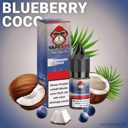VapeApe – Blueberry Coco – Nic Salts - Vapebazar