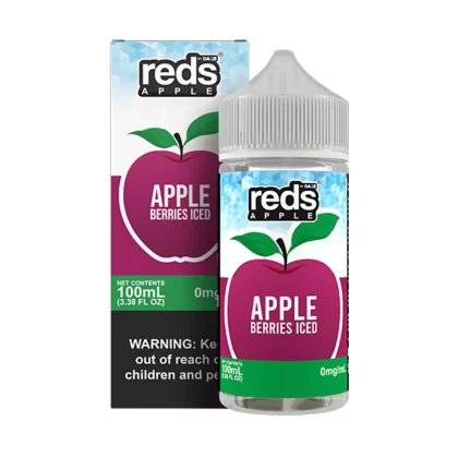 REDS APPLE BERRIES ICED E-JUICE - Vape Product, Vape Product