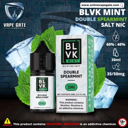 DOUBLE SPEARMINT - BLVK MINT SALTS - 30ML (HYPER ICE)