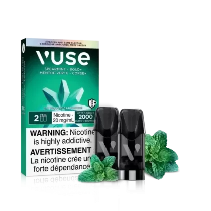 Spearmint Bold+ E-Liquid – Vuse Pods