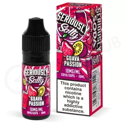 Guava Passion Nic Salt E-Liquid by Seriously Soda - Ecigpremium
