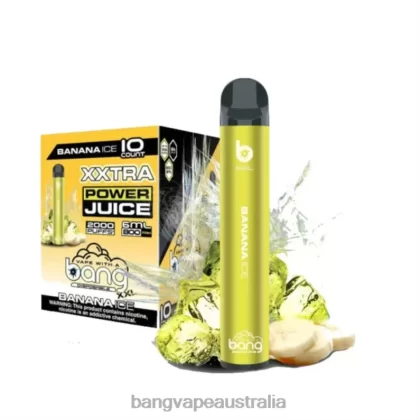 Bang Vape XXL 2000 puffs 6006N13 Banana Ice – Vape Gang Disposables - Bangvapeaustralia