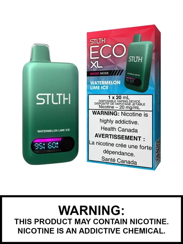 Watermelon Lime Ice STLTH ECO XL Disposable Vape