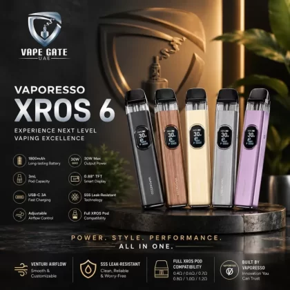 Vaporesso Xros 6 1800mAh Pod System - Silk Gray