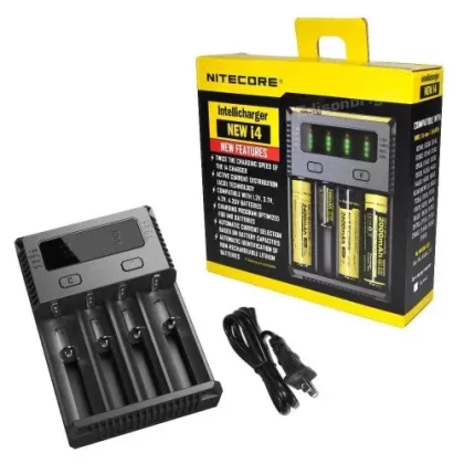 NiteCore i4 IntelliCharger Battery Charger – 4 Bay