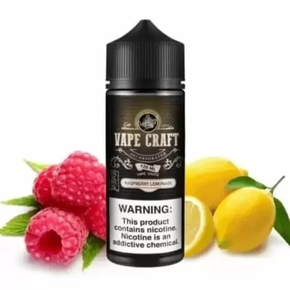 Raspberry Lemonade E-Liquid by Vape Craft - Size#120ml~Nicotine#0MG>3MG>6MG>12MG