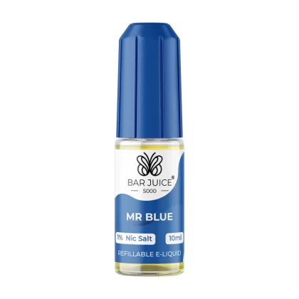 Mr Blue Nic Salt by Bar Juice 5000 - 20mg - Vape Product (D1942C)