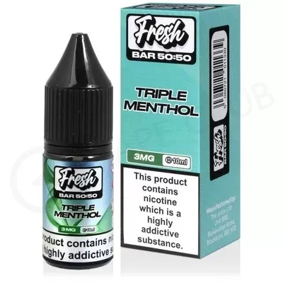 Triple Menthol E-Liquid by Fresh Bar