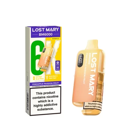 Lost Mary BM6000 Prefilled Pod Kit Pineapple Passion Fruit - 20mg