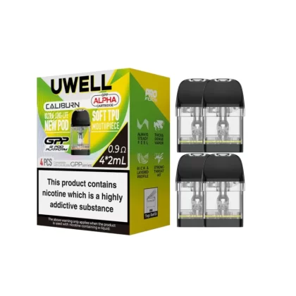 Uwell Caliburn GPP Alpha Replacement Pods (2ml) - Vape Co
