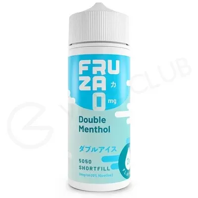 Double Menthol Shortfill E-Liquid by Fruza 100ml - Ecigpremium