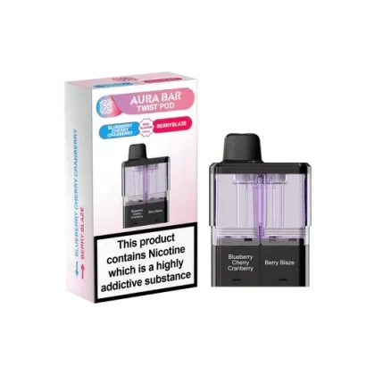 Crystal Prime Twist 40K Prefilled Pods - Blue Sour Raspberry / Mr Blue