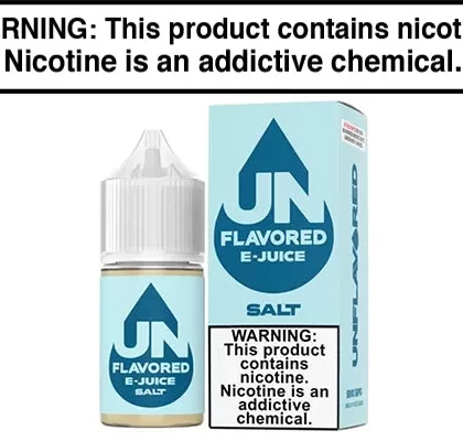 UNFLAVORED BY UNFLAVORED SALT 30ML - Vape Product, Vape Product