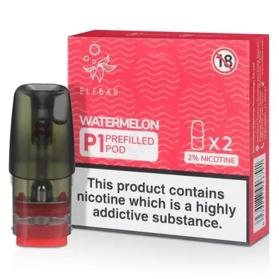 Watermelon Elf Bar Mate P1 Prefilled Pods - Ecigpremium